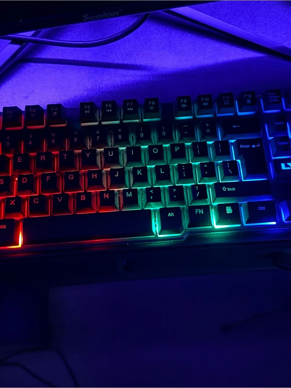 RGB Backlit Gaming Keyboard - Black